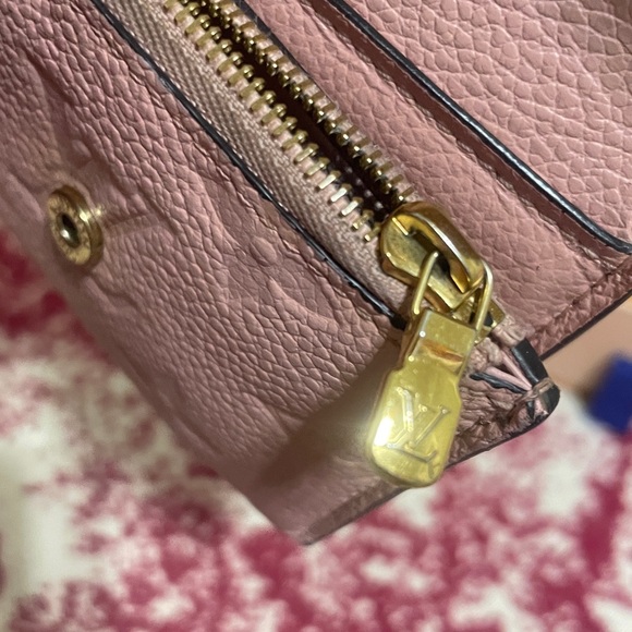 Louis Vuitton Emprente Pink Leather Compact Wallet - Picture 8 of 15